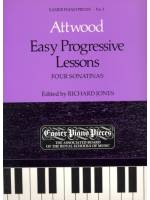 鋼琴簡易小品系列-1.Attwood  Easy Progressive Lessons Four Sonatinas