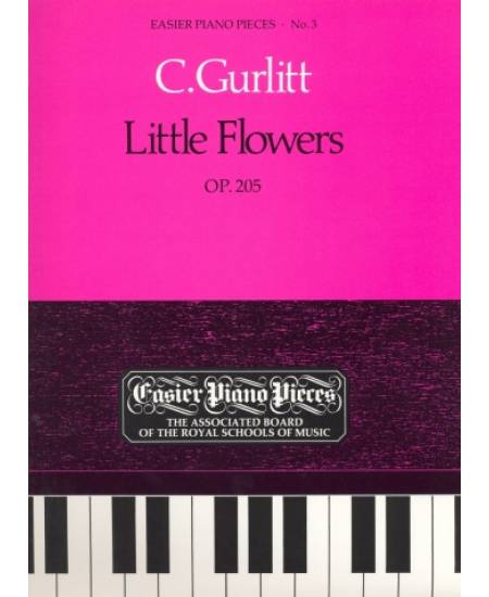 鋼琴簡易小品系列-3.C.Gurlitt  Little Flowers OP.205