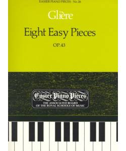 鋼琴簡易小品系列-26.Gliere  Eight Easy Pieces OP.43