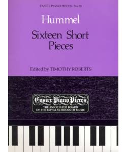 鋼琴簡易小品系列-28.Hummel  Sixteen Short Pieces