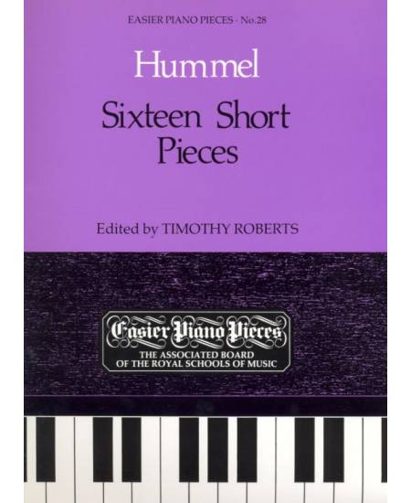 鋼琴簡易小品系列-28.Hummel  Sixteen Short Pieces