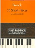 鋼琴簡易小品系列-29.Franck  25 Short Pieces from L'organiste