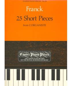 鋼琴簡易小品系列-29.Franck  25 Short Pieces from L'organiste