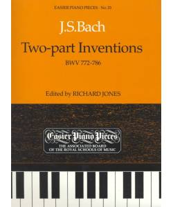 鋼琴簡易小品系列-33.J.S.Bach  Two-part Inventions BWV 772-786