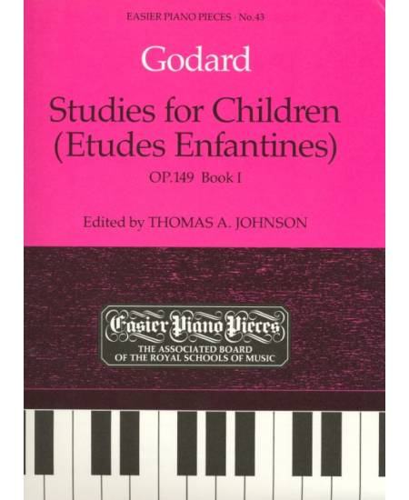 鋼琴簡易小品系列-43.Godard  Studies for Children (Etudes Enfantines) OP.149 BOOK I