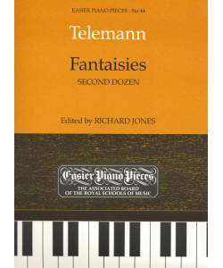 鋼琴簡易小品系列-44.Telemann  Fantaisies Second Dozen