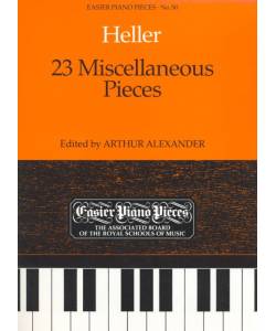 鋼琴簡易小品系列-50.Heller   23 Miscellaneous Pieces