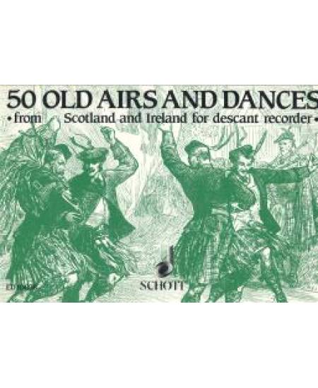 50 Old Airs and Dances for descant Recorder