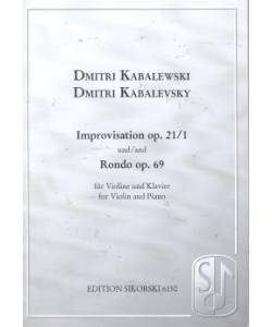 Dmitri Kabalewski Improvisation Op. 21/1 and Rondo Op. 69