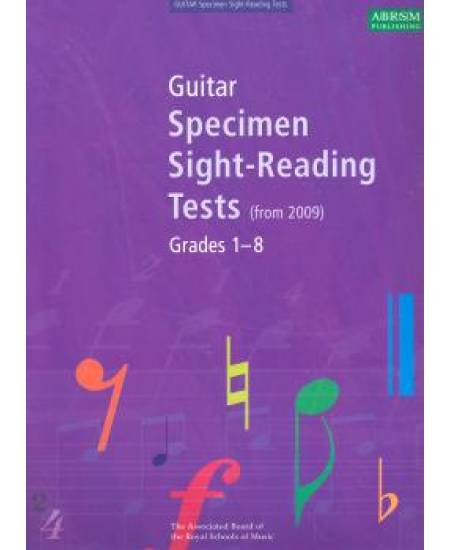 吉他視奏 第1~8級 (2009年起)