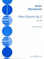 Dmitri Shostakovich Piano Concerto No. 2 Op. 102 for two piano