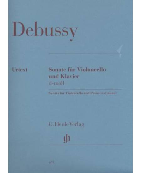 Debussy Sonata for Cello and Piano in D minor