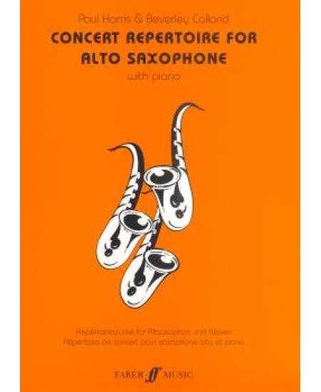 Concert Repertoire for Alto Saxophone