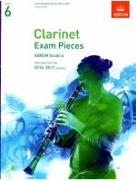 2014-2017 單簧管考曲 第6級 (Score, Part & 2CDs)