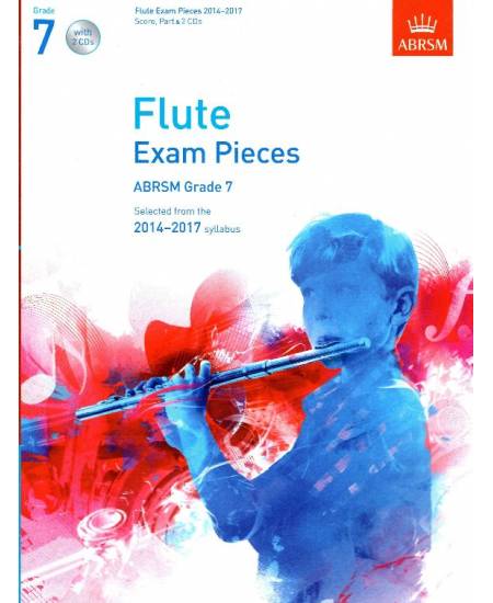 2014-2017 長笛考曲 第7級 (Score, Part & 2CDs)